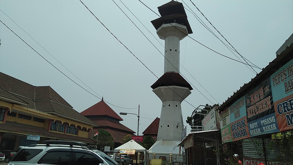 Ats-Tsauroh Great Mosque of Serang, Serang, Banten, Indonesia.