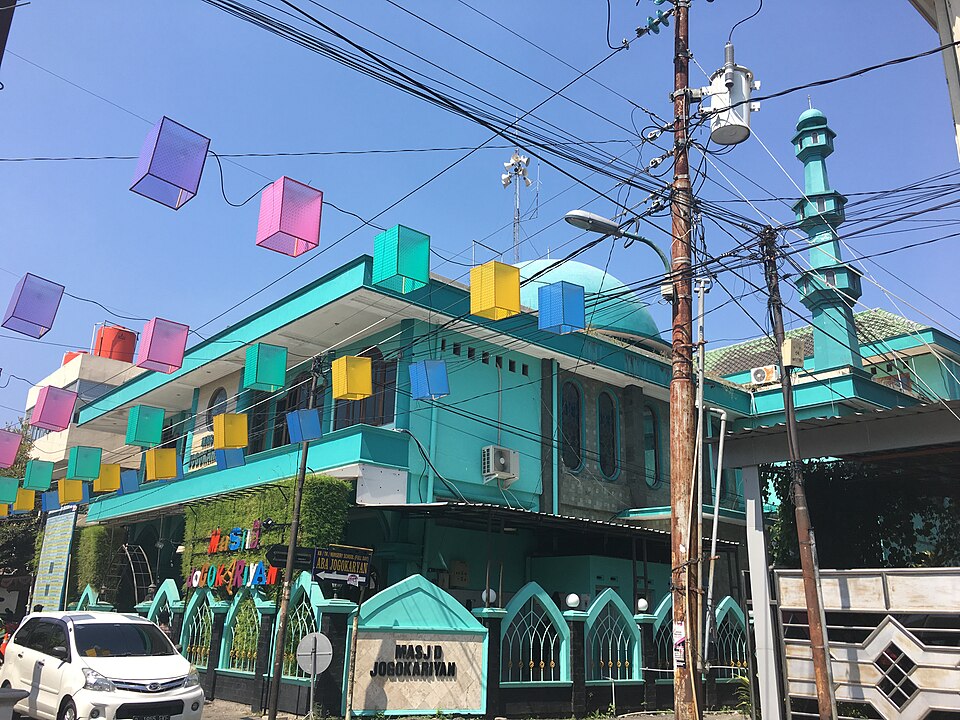 Masjid Jogokariyan, Daerah Istimewa Yogyakarta, Indonesia.