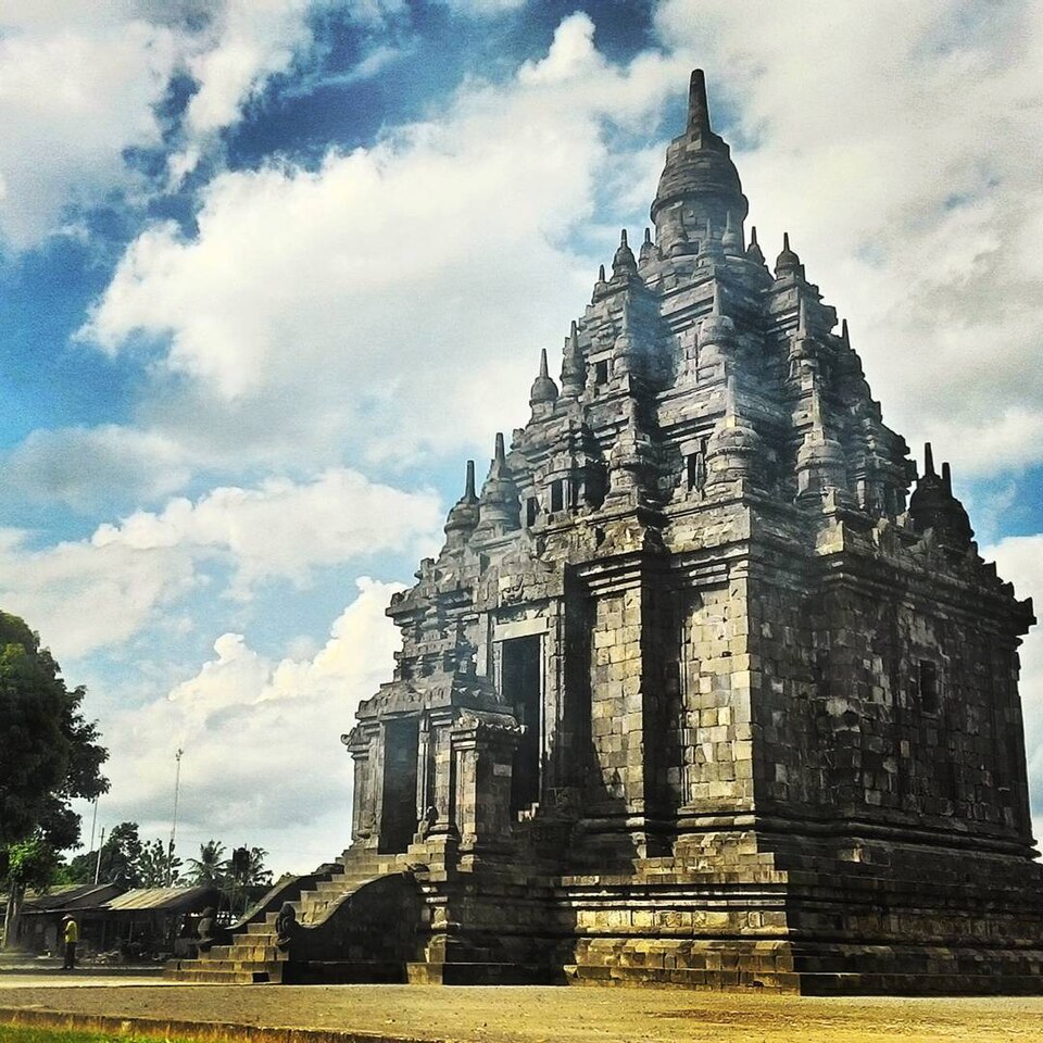 Candi Sojiwan, Klaten, Jawa Tengah, Indonesia.