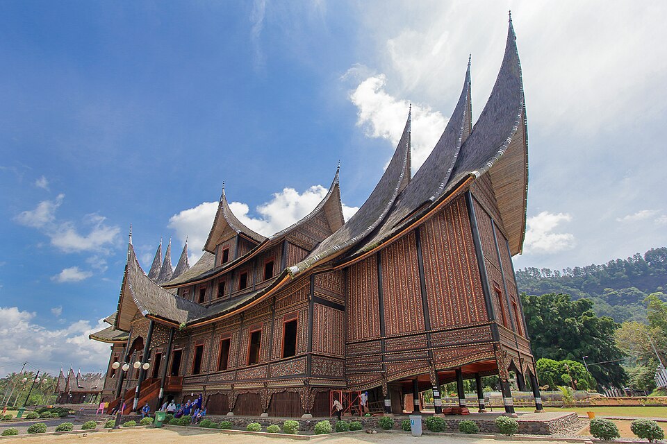 Istana Basa Pagaruyung, Batusangkar, Sumatera Barat, Indonesia.