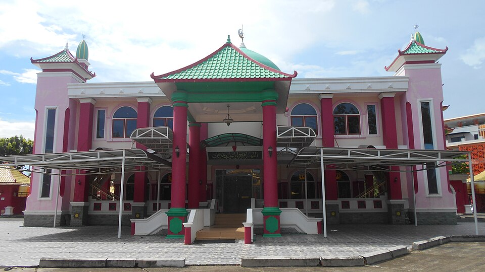 Masjid Cheng Ho Palembang, Palembang, Sumatera Selatan, Indonesia.