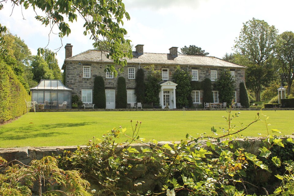 Maenan Hall, Llanddoged and Maenan, Conwy, Wales, Britania Raya.