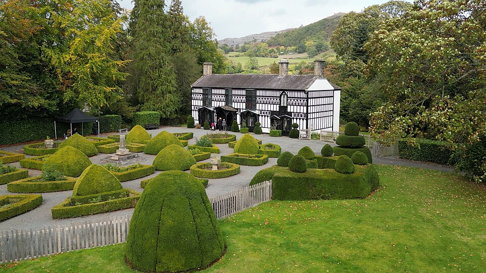Plas Newydd, Llangollen, Denbighshire, Wales, Britania Raya.