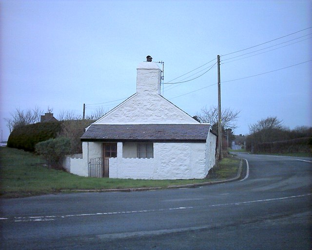 Old Tollgate Cottage, Criccieth, Gwynedd, Wales, Britania Raya.
