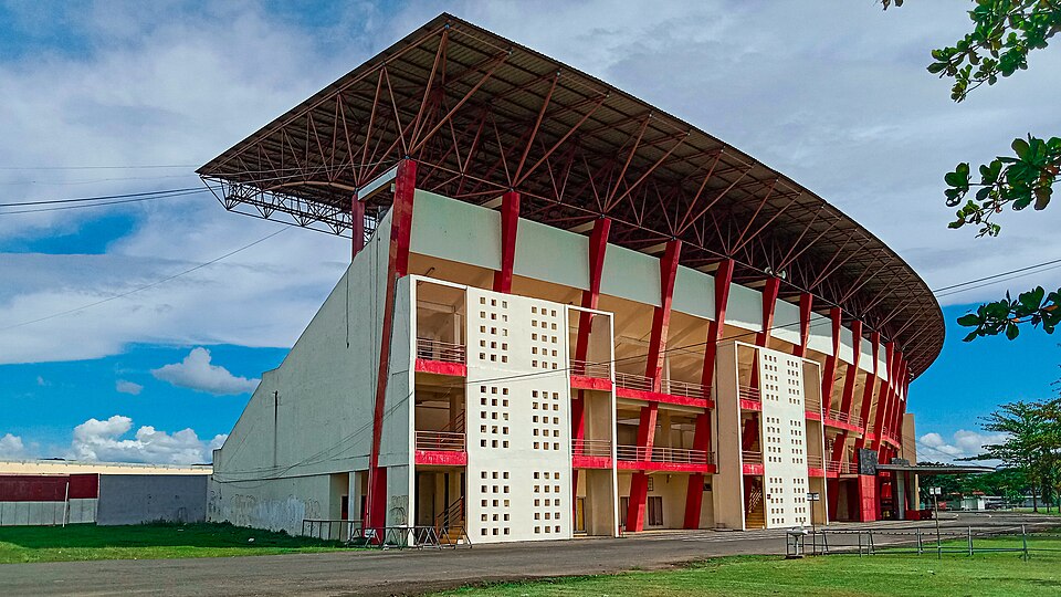 Stadion Sultan Agung, Bantul, Daerah Istimewa Yogyakarta, Indonesia.