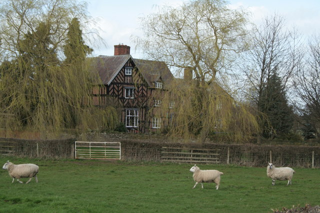 Manor Farmhouse (Also Known As Eyton Manor Farmhouse), Erbistock, Wrexham, Wales, Britania Raya.