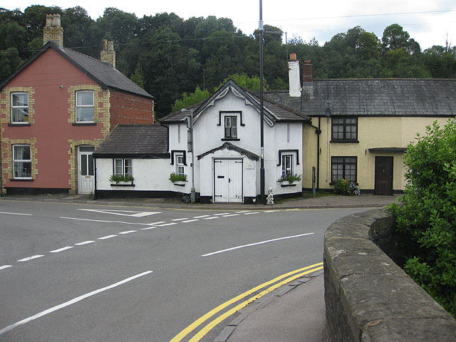 The Old Tollhouse, Usk, Monmouthshire, Wales, Britania Raya.