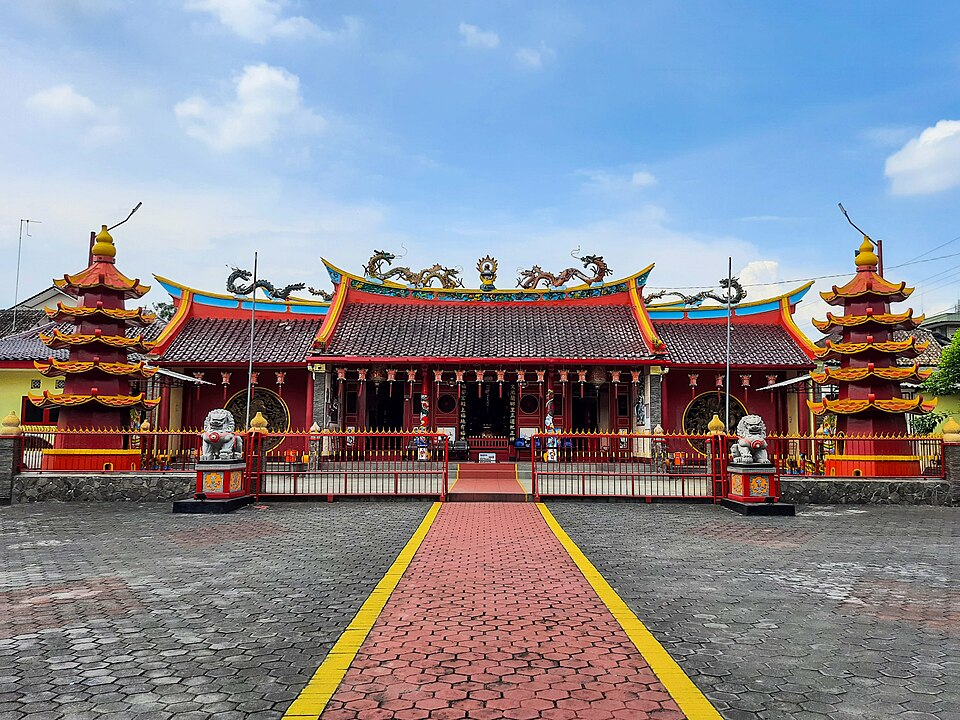 Kelenteng Hok An Kiong, Muntilan, Jawa Tengah, Indonesia.