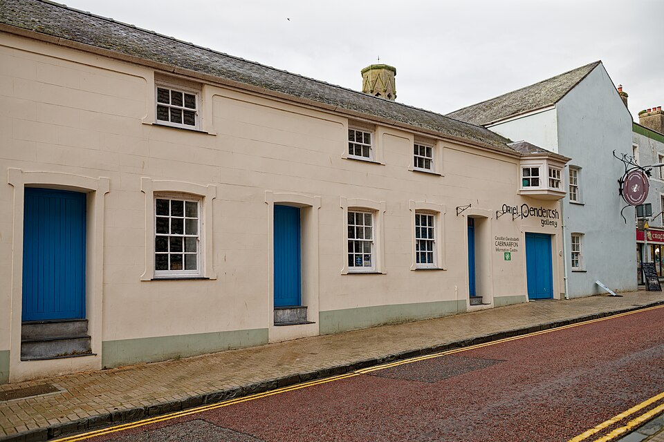 Oriel Pendeitsh, Caernarfon, Gwynedd, Wales, Britania Raya.
