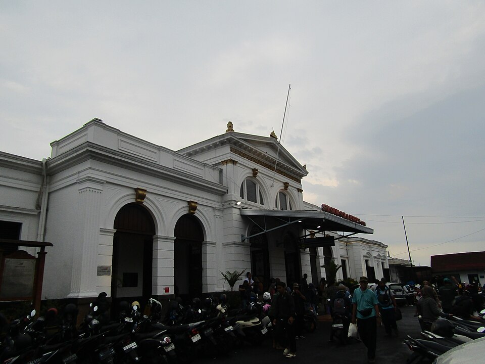 Solo Jebres railway station, Surakarta, Jawa Tengah, Indonesia.