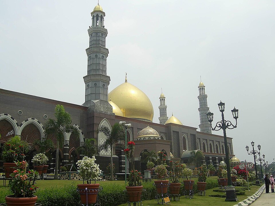 Dian Al-Mahri Mosque, Depok, Jawa Barat, Indonesia.