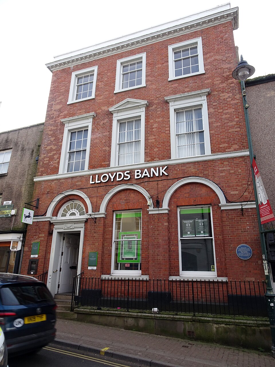 Lloyds TSB, Monmouth, Monmouthshire, Wales, Britania Raya.
