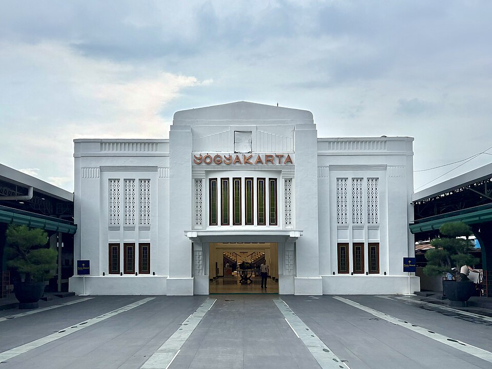 Stasiun Yogyakarta, Daerah Istimewa Yogyakarta, Indonesia.