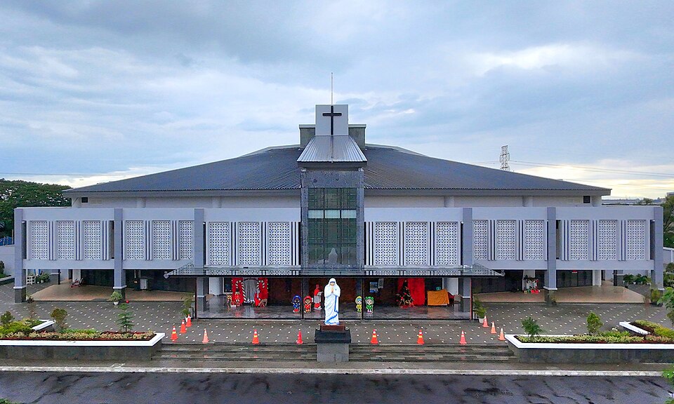 Gereja Ibu Teresa, Cikarang, Cibatu, Jawa Barat, Indonesia.