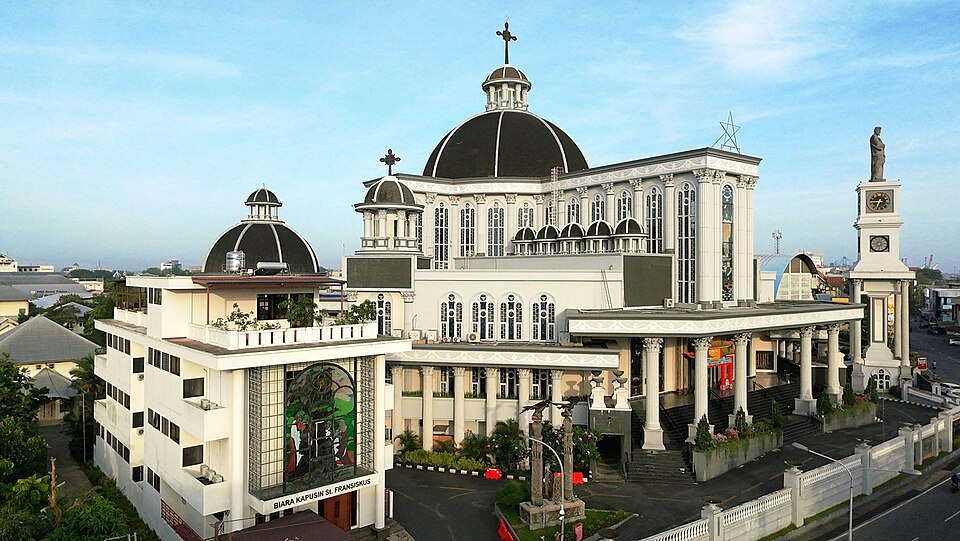 Katedral Pontianak, Pontianak, Kalimantan Barat, Indonesia.