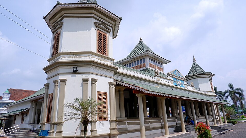 Masjid Agung Manonjaya, Tasikmalaya, Jawa Barat, Indonesia.