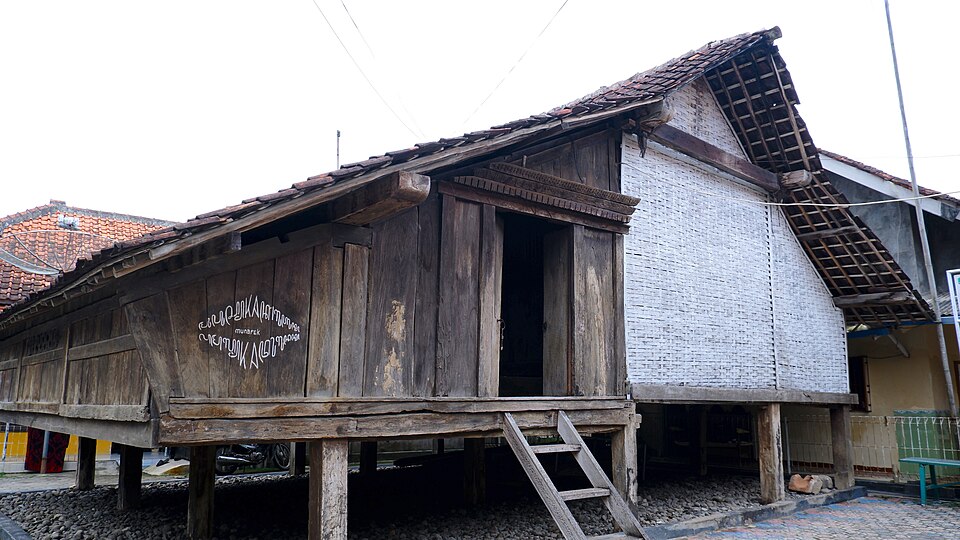 Rumah Adat Panjalin, Majalengka, Jawa Barat, Indonesia.