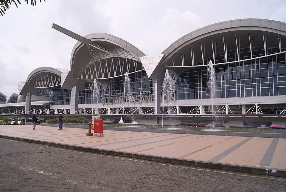 Sultan Hasanuddin International Airport, Makassar, Sulawesi Selatan, Indonesia.