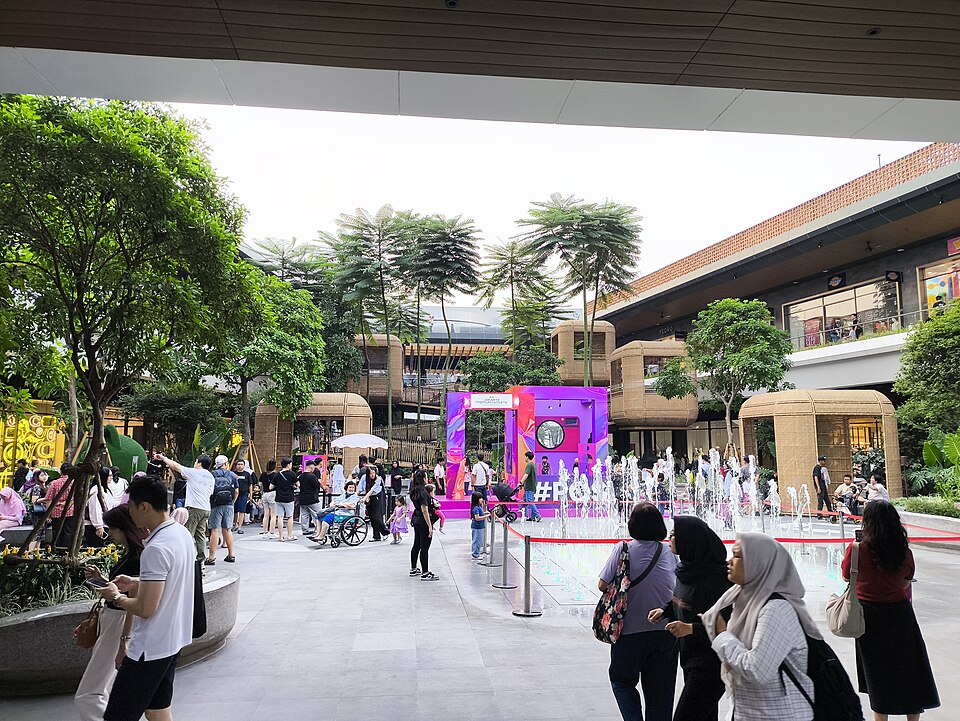 Jakarta Premium Outlets, Panunggangan Timur, Banten, Indonesia.