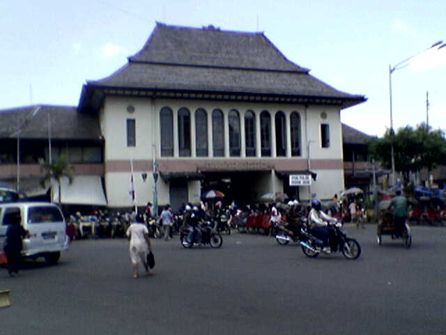 Pasar Gede Hardjonagoro, Surakarta, Jawa Tengah, Indonesia.