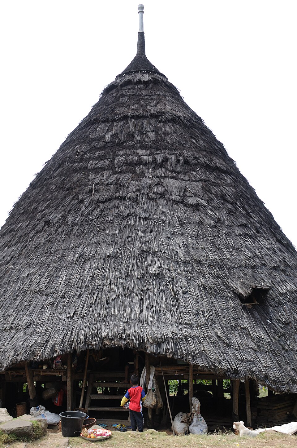 Mbaru Niang, Nusa Tenggara Timur, Indonesia.