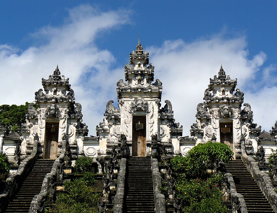 Pura Penataran Agung Lempuyang, Karangasem, Bali, Indonesia.