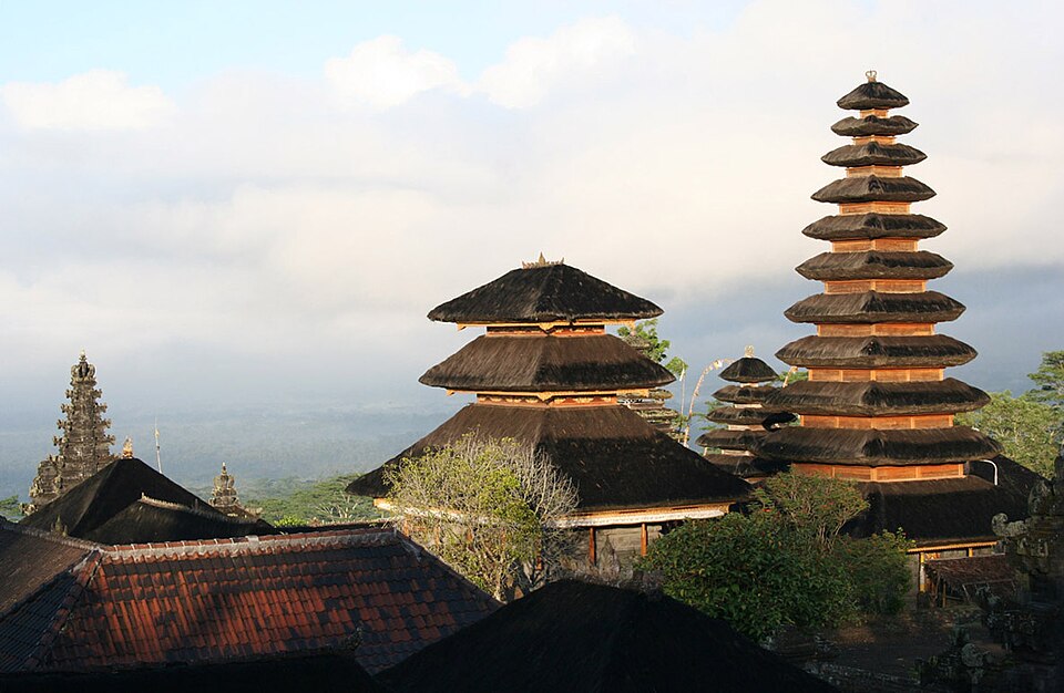 Pura Besakih, Karangasem, Bali, Indonesia.
