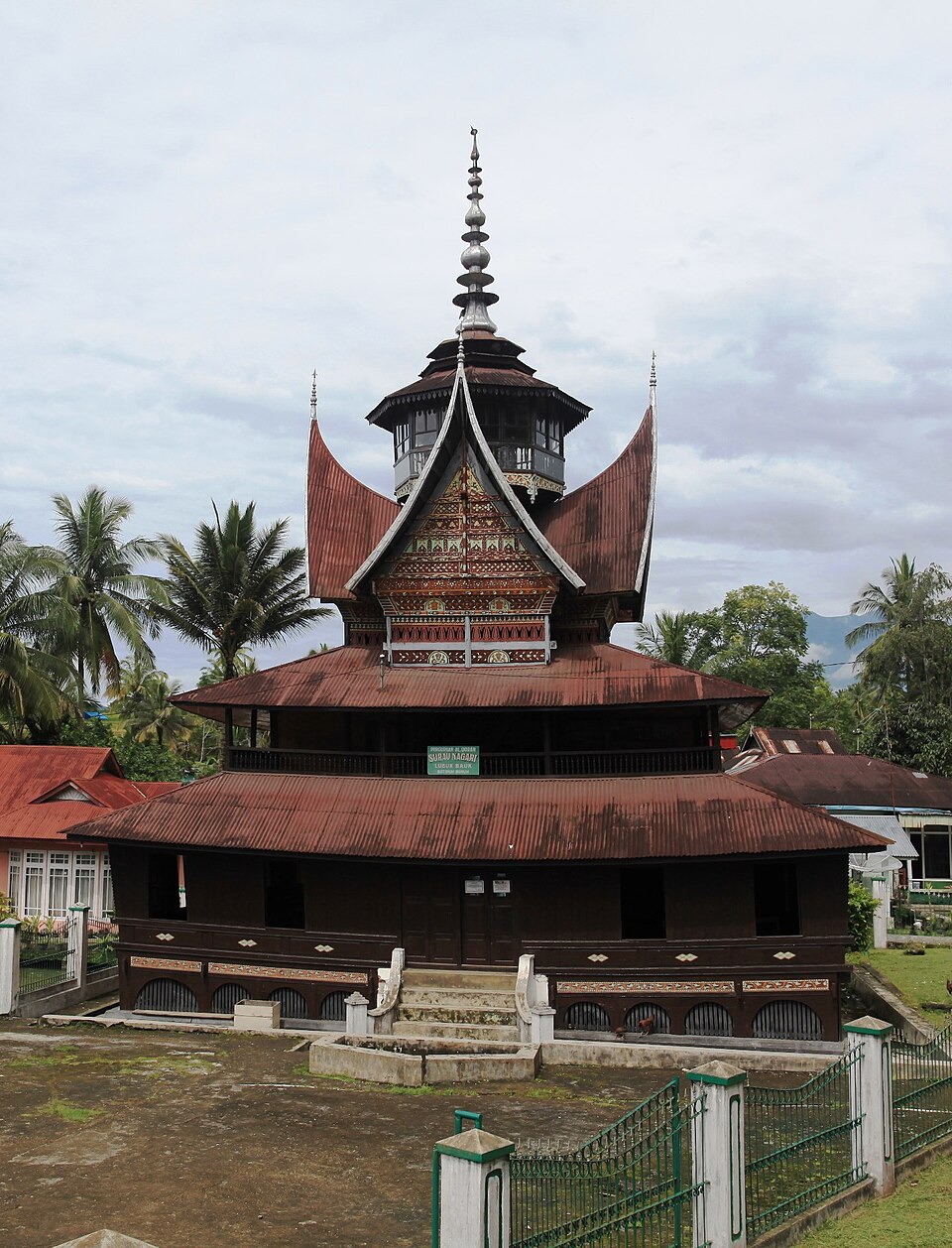 Surau, Sumatera Barat, Indonesia.