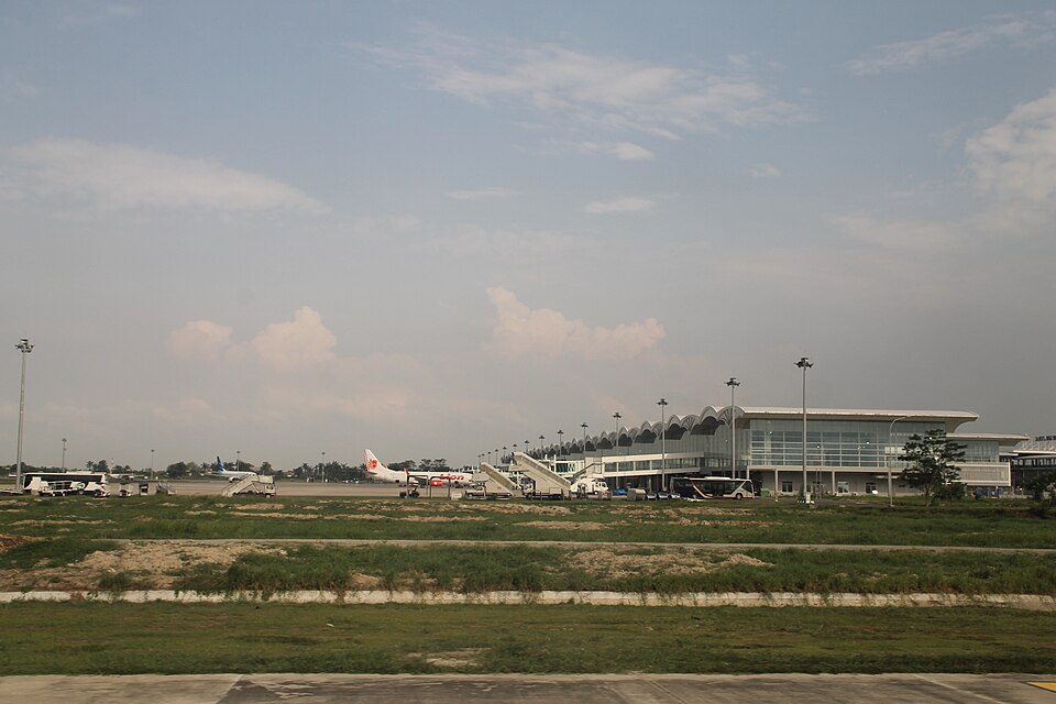 Bandar Udara Internasional Kualanamu, Deli Serdang, Sumatera Utara, Indonesia.