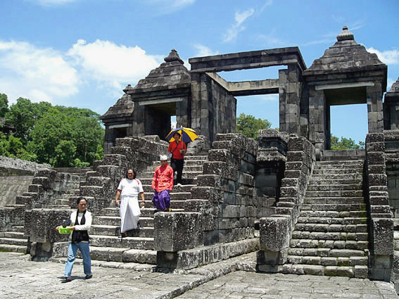 Situs Ratu Boko, Daerah Istimewa Yogyakarta, Indonesia.