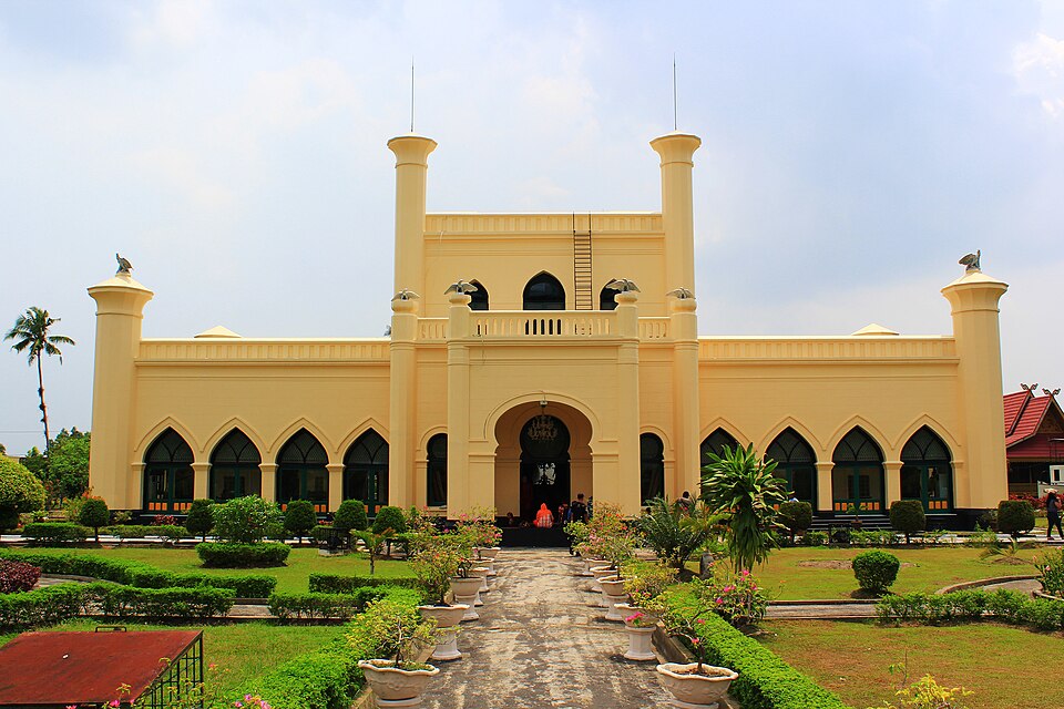 Siak Sri Indrapura Palace, Kampung Dalam, Riau, Indonesia.