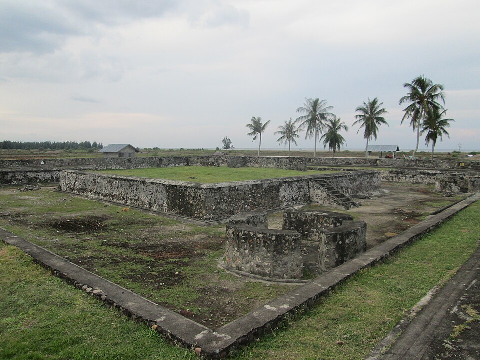 Benteng Iskandar Muda, Aceh, Indonesia.