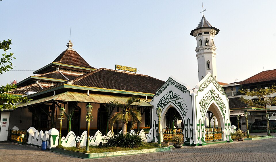 Masjid Wustha Mangkunegaran, Surakarta, Jawa Tengah, Indonesia.