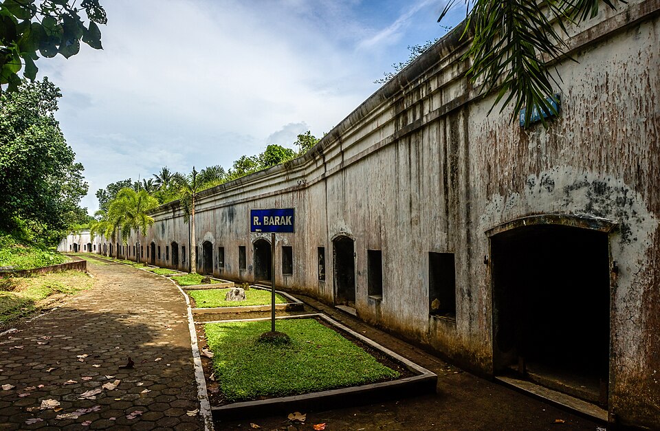 Benteng Pendem Cilacap, Cilacap, Jawa Tengah, Indonesia.