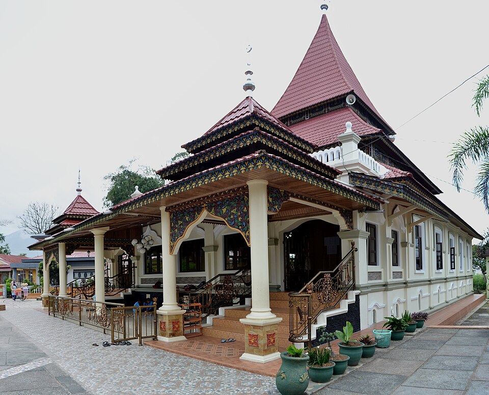 Jami Mosque of Taluak, Taluak Ampek Suku, Sumatera Barat, Indonesia.