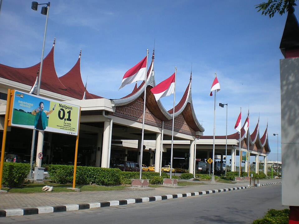 Minangkabau International Airport, Padang Pariaman, Sumatera Barat, Indonesia.