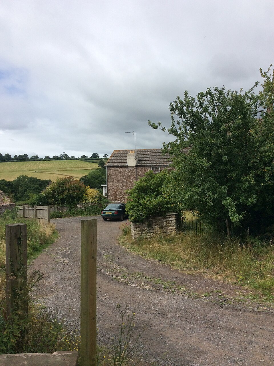 Newhouse Farmhouse, Abergavenny, Monmouthshire, Wales, Britania Raya.