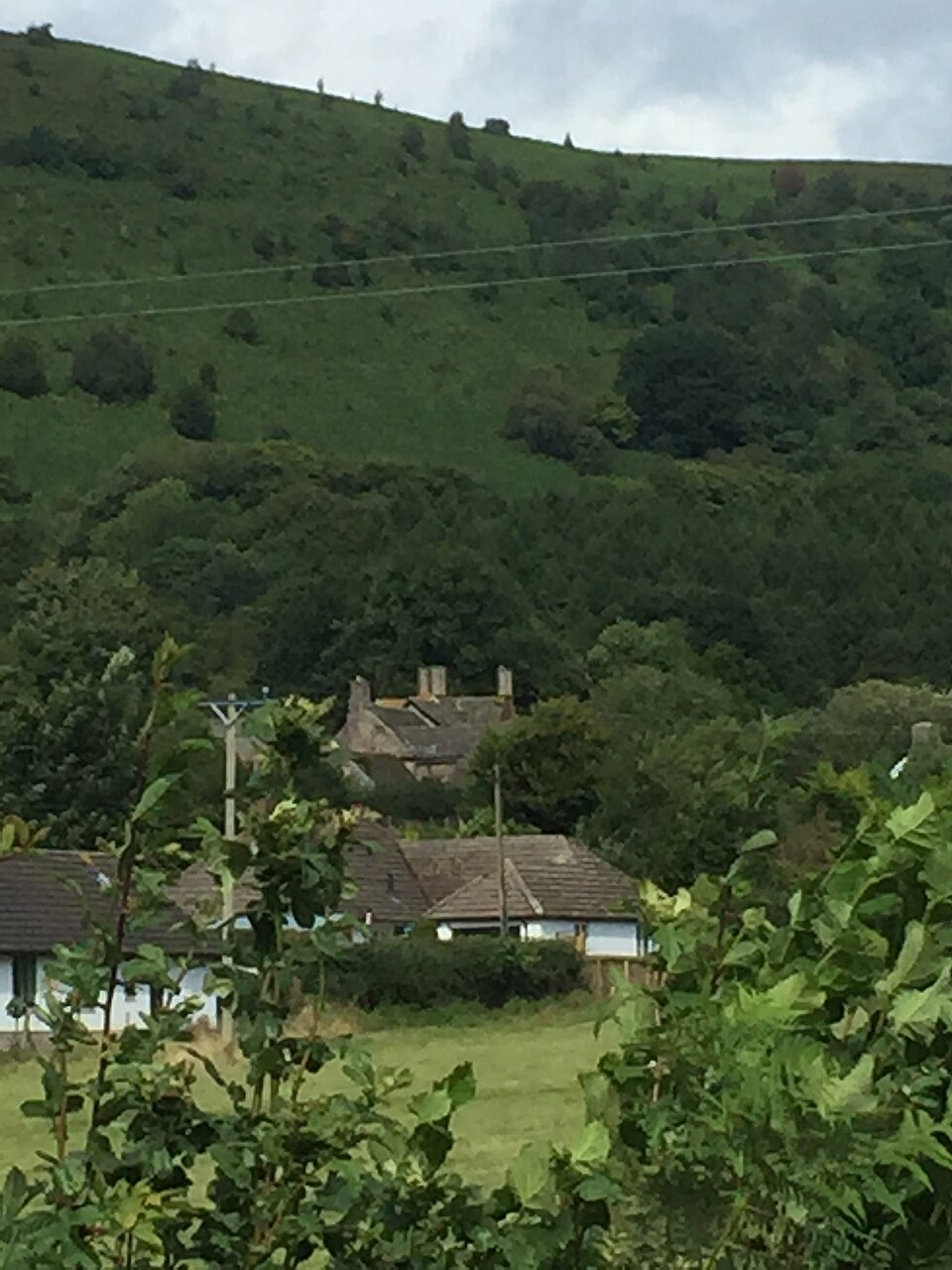 Pen-y-Clawdd Court, Abergavenny, Monmouthshire, Wales, Britania Raya.