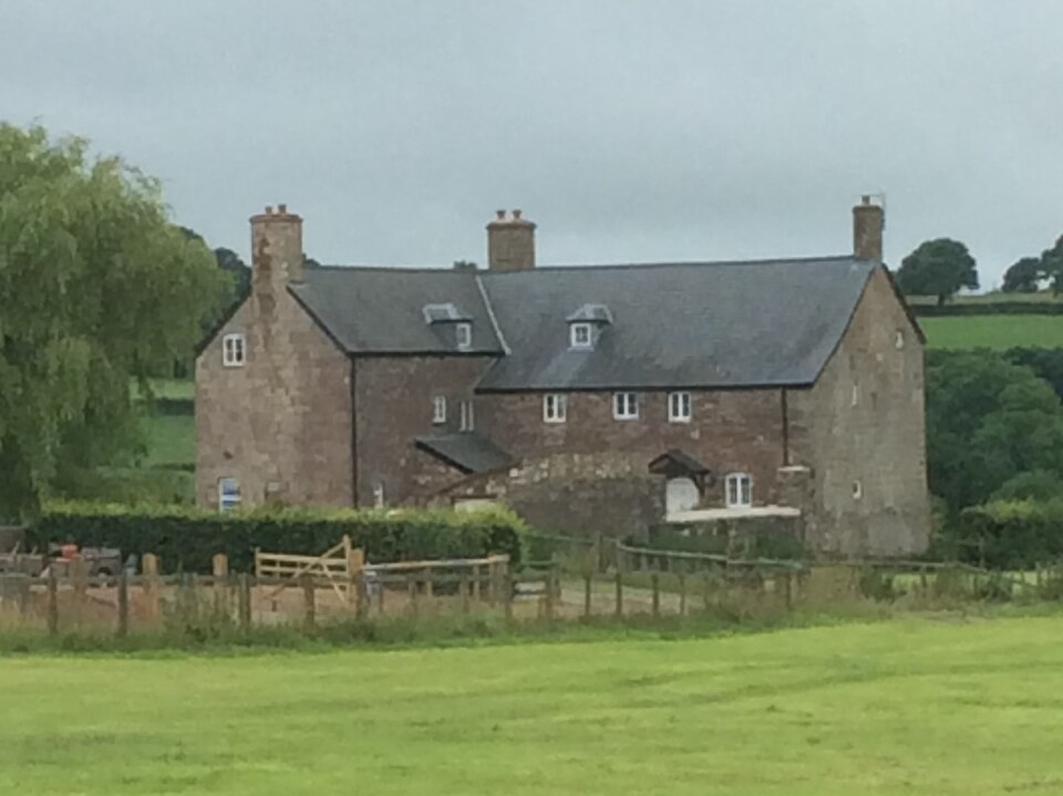 Pant-glas Farmhouse, Monmouth, Monmouthshire, Wales, Britania Raya.