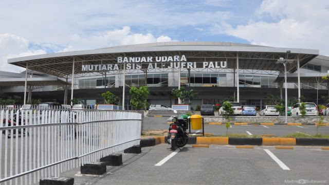 Mutiara SIS Al-Jufrie Airport, Palu, Sulawesi Tengah, Indonesia.