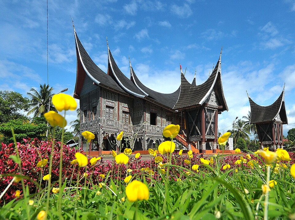 Istano Silinduang Bulan, Sumatera Barat, Indonesia.