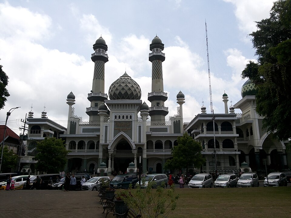 Masjid Agung Malang, Malang, Jawa Timur, Indonesia.