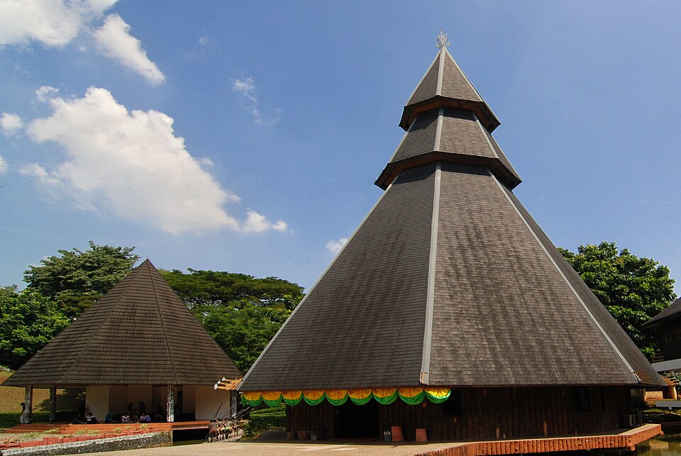 Rumah Kariwari, Papua, Indonesia.