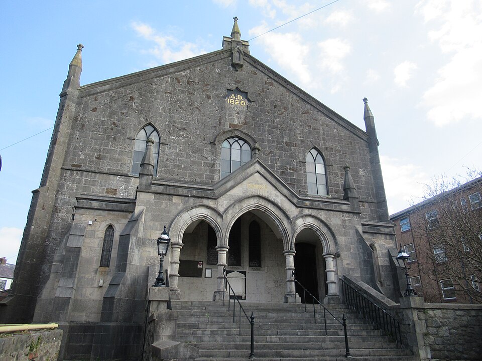 Ebenezer Methodist Church, Caernarfon, Gwynedd, Wales, Britania Raya.