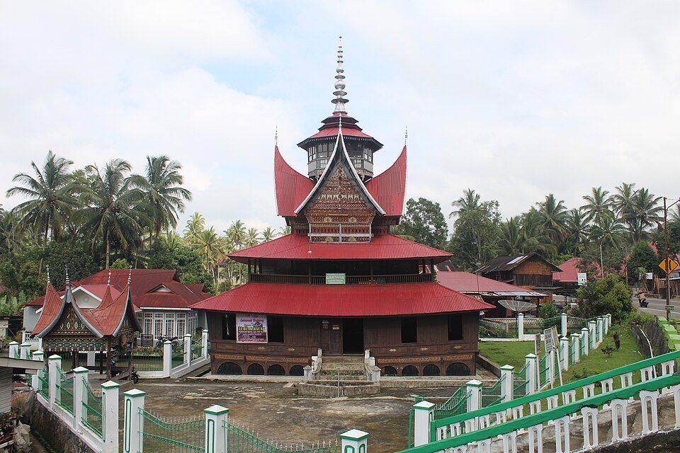 Surau Lubuk Bauk, Batipuah Baruah, Sumatera Barat, Indonesia.