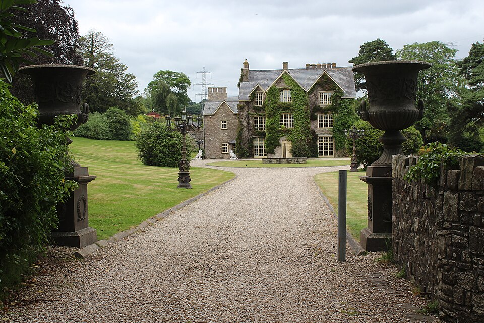 Llanwenarth House, Llanfoist Fawr, Monmouthshire, Wales, Britania Raya.