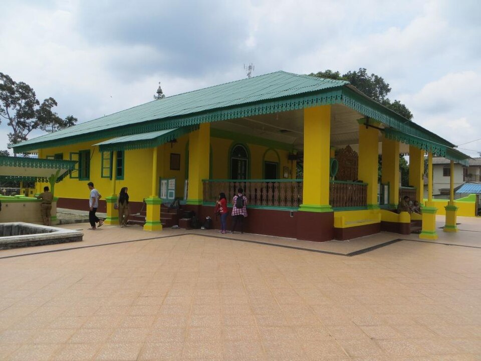 Masjid Jami Sultan Lingga, Lingga, Kepulauan Riau, Indonesia.