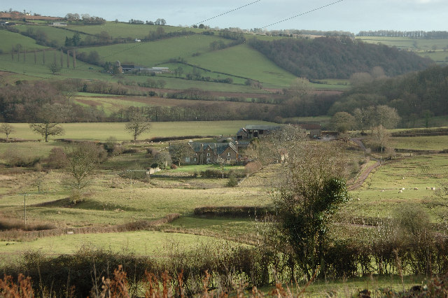 Lower Dyffryn House, Abergavenny, Monmouthshire, Wales, Britania Raya.