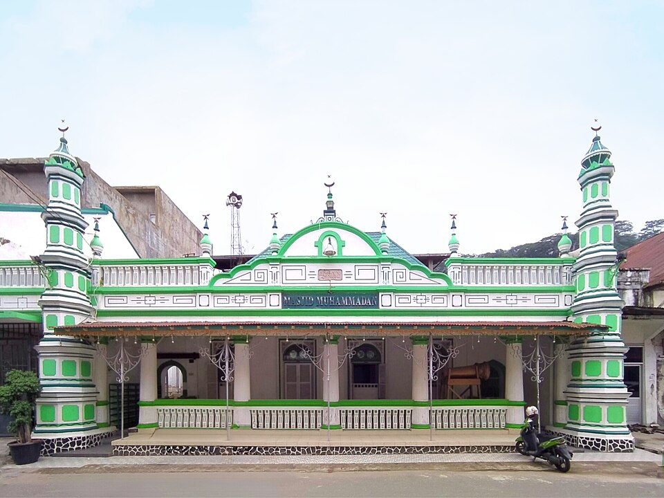 Masjid Muhammadan, Pasa Gadang, Sumatera Barat, Indonesia.