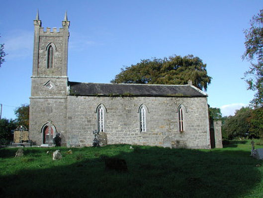 Foto perwakilan Liss Church (Lemanaghan), GROGAN AND CORROE, pada rekaman NIAH 14801003.
